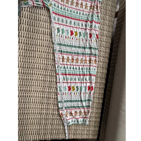 Little‎ Sleepies Mens Festive Fair Isle Pajama Set XXL Christmas family photos - Picture 11 of 11